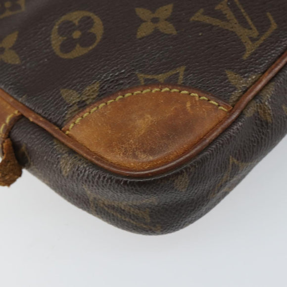 LOUIS VUITTON Monogram Marly Dragonne PM Clutch Bag M51827 LV Auth bs31293