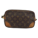 LOUIS VUITTON Monogram Marly Dragonne PM Clutch Bag M51827 LV Auth bs31293-13