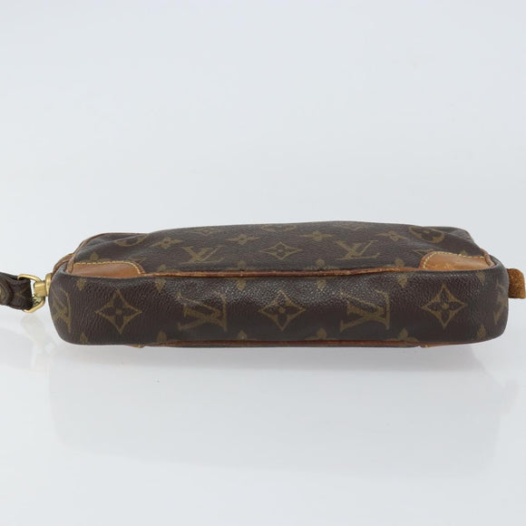 LOUIS VUITTON Monogram Marly Dragonne PM Clutch Bag M51827 LV Auth bs31293