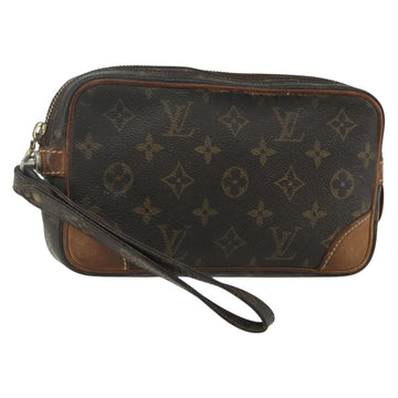 LOUIS VUITTON Monogram Marly Dragonne PM Clutch Bag M51827 LV Auth bs31294