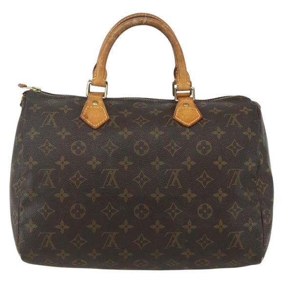 LOUIS VUITTON Monogram Speedy 30 Hand Bag M41526 LV Auth bs31298