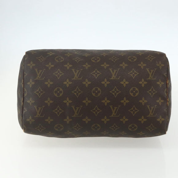 LOUIS VUITTON Monogram Speedy 30 Hand Bag M41526 LV Auth bs31298