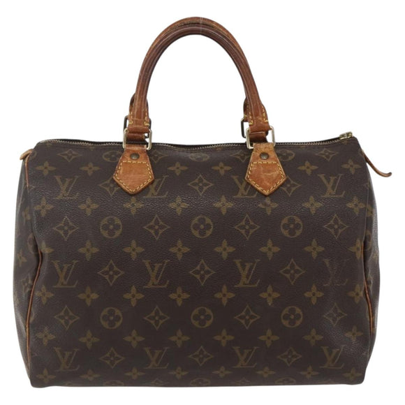 LOUIS VUITTON Monogram Speedy 30 Hand Bag M41526 LV Auth bs31300