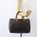 LOUIS VUITTON Monogram Speedy 30 Hand Bag M41526 LV Auth bs31300-22