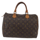 LOUIS VUITTON Monogram Speedy 30 Hand Bag M41526 LV Auth bs31300-2