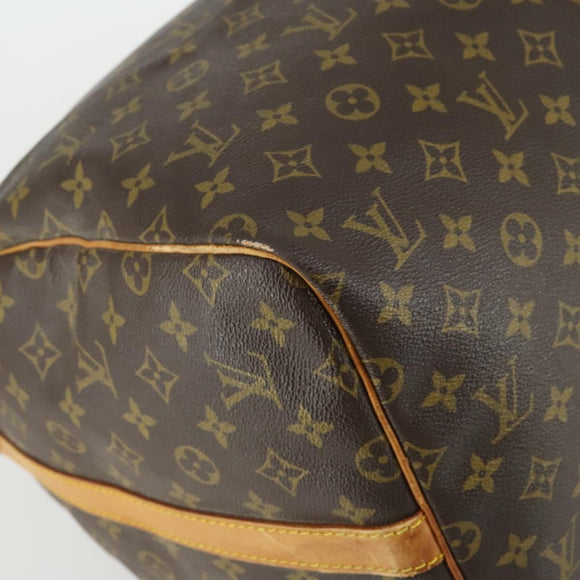 LOUIS VUITTON Monogram Keepall Bandouliere 50 Boston Bag M41416 LV Auth bs31302