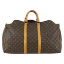 LOUIS VUITTON Monogram Keepall Bandouliere 50 Boston Bag M41416 LV Auth bs31302-2