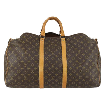 LOUIS VUITTON Monogram Keepall Bandouliere 50 Boston Bag M41416 LV Auth bs31302 - 0