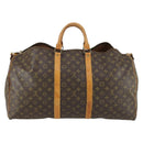 LOUIS VUITTON Monogram Keepall Bandouliere 50 Boston Bag M41416 LV Auth bs31302-3