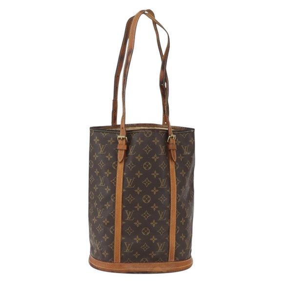 LOUIS VUITTON Monogram Bucket GM Shoulder Bag M42236 LV Auth bs31303