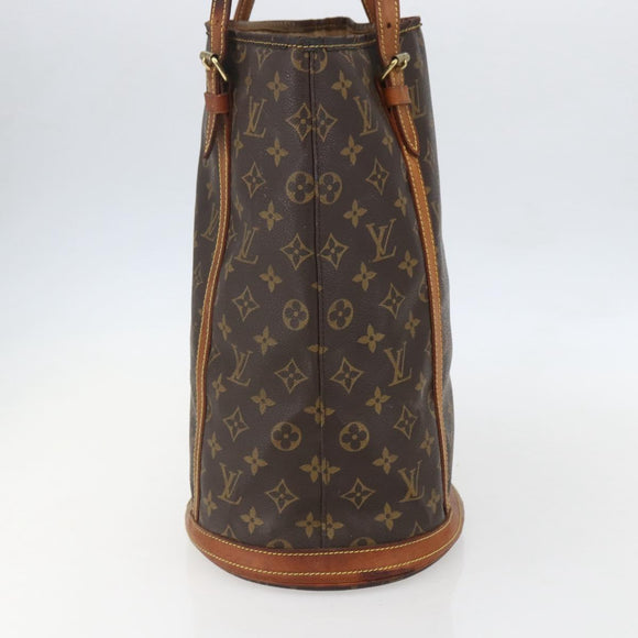 LOUIS VUITTON Monogram Bucket GM Shoulder Bag M42236 LV Auth bs31303
