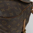 LOUIS VUITTON Monogram Saumur 35 Shoulder Bag M42254 LV Auth bs31304-14