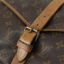 LOUIS VUITTON Monogram Saumur 35 Shoulder Bag M42254 LV Auth bs31304-21