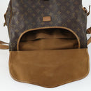LOUIS VUITTON Monogram Saumur 35 Shoulder Bag M42254 LV Auth bs31304-9