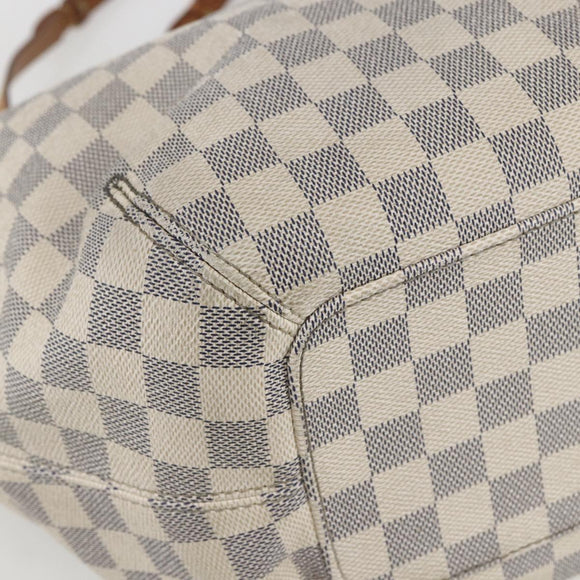 LOUIS VUITTON Damier Azur Salina PM Shoulder Bag N41208 LV Auth bs31306