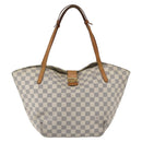 LOUIS VUITTON Damier Azur Salina PM Shoulder Bag N41208 LV Auth bs31306-13