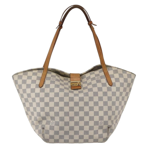 LOUIS VUITTON Damier Azur Salina PM Shoulder Bag N41208 LV Auth bs31306