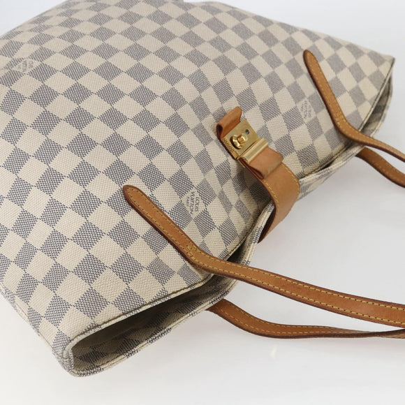 LOUIS VUITTON Damier Azur Salina PM Shoulder Bag N41208 LV Auth bs31306