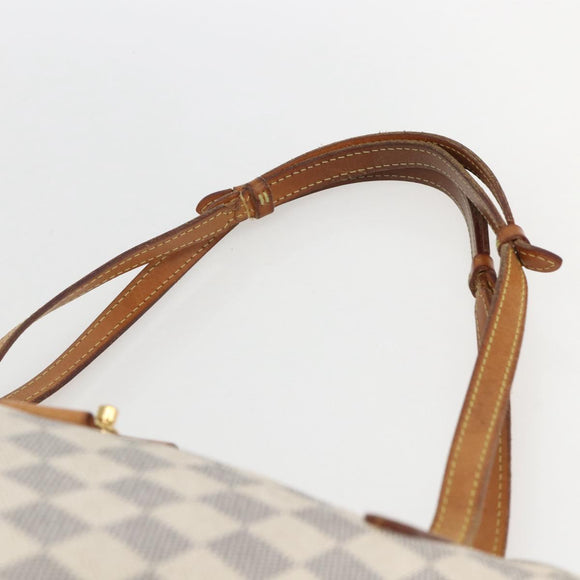 LOUIS VUITTON Damier Azur Salina PM Shoulder Bag N41208 LV Auth bs31306