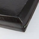 LOUIS VUITTON Monogram Grasse Erwin Hand Bag Black M46580 LV Auth bs31307-10