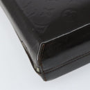 LOUIS VUITTON Monogram Grasse Erwin Hand Bag Black M46580 LV Auth bs31307-11