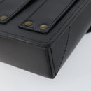 LOUIS VUITTON Pister Shoulder Bag Leather Black M92222 LV Auth bs31308-15