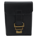 LOUIS VUITTON Pister Shoulder Bag Leather Black M92222 LV Auth bs31308-13