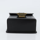 LOUIS VUITTON Pister Shoulder Bag Leather Black M92222 LV Auth bs31308-6