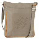 LOUIS VUITTON Damier Geant Compignon Messenger Bag Gray M93046 LV Auth bs31309-1