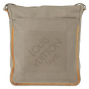 LOUIS VUITTON Damier Geant Compignon Messenger Bag Gray M93046 LV Auth bs31309-13