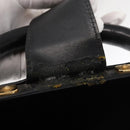 LOUIS VUITTON Epi Serviette Fermoir Business Bag Black M54352 LV Auth bs31310-9