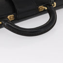 LOUIS VUITTON Epi Serviette Fermoir Business Bag Black M54352 LV Auth bs31310-7
