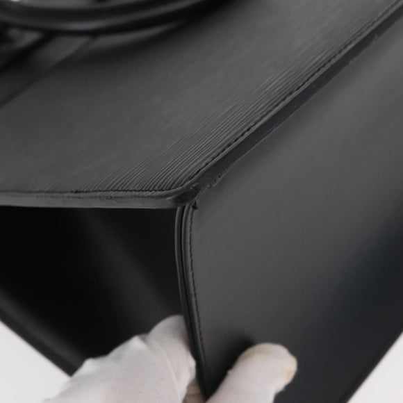 LOUIS VUITTON Epi Riviera Hand Bag Noir Black M48182 LV Auth bs31311