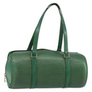 LOUIS VUITTON Epi Soufflot Hand Bag Green M52224 LV Auth bs31313-1
