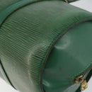 LOUIS VUITTON Epi Soufflot Hand Bag Green M52224 LV Auth bs31313-12