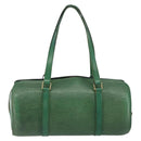 LOUIS VUITTON Epi Soufflot Hand Bag Green M52224 LV Auth bs31313-3