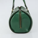 LOUIS VUITTON Epi Soufflot Hand Bag Green M52224 LV Auth bs31313-4