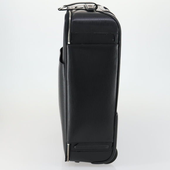 LOUIS VUITTON Epi Pegas 55 Suitcase Black M4035N LV Auth bs31314