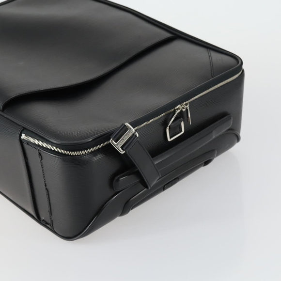 LOUIS VUITTON Epi Pegas 55 Suitcase Black M4035N LV Auth bs31314