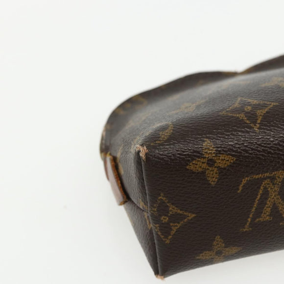 LOUIS VUITTON Monogram Pochette Cosmetic PM Pouch M43998 LV Auth bs31315