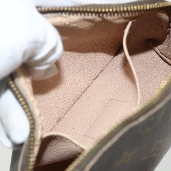 LOUIS VUITTON Monogram Pochette Cosmetic PM Pouch M43998 LV Auth bs31315