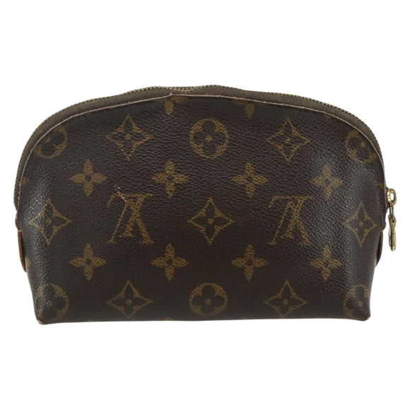 LOUIS VUITTON Monogram Pochette Cosmetic PM Pouch M43998 LV Auth bs31315