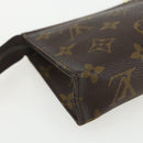LOUIS VUITTON Monogram Poche Toilette 15 Pouch M47546 LV Auth bs31316-16