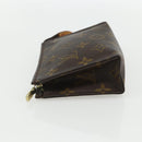LOUIS VUITTON Monogram Poche Toilette 15 Pouch M47546 LV Auth bs31316-3