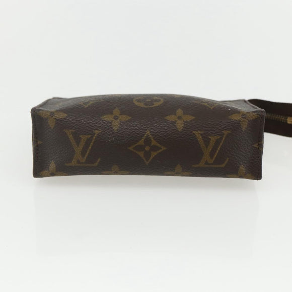 LOUIS VUITTON Monogram Poche Toilette 15 Pouch M47546 LV Auth bs31316