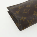 LOUIS VUITTON Monogram Poche Toilette 15 Pouch M47546 LV Auth bs31316-14