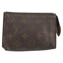 LOUIS VUITTON Monogram Poche Toilette 15 Pouch M47546 LV Auth bs31317-1
