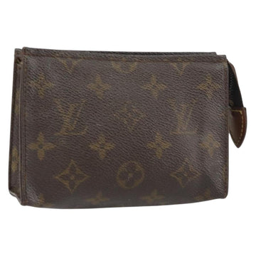 LOUIS VUITTON Monogram Poche Toilette 15 Pouch M47546 LV Auth bs31317