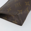 LOUIS VUITTON Monogram Poche Toilette 15 Pouch M47546 LV Auth bs31317-11