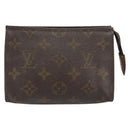 LOUIS VUITTON Monogram Poche Toilette 15 Pouch M47546 LV Auth bs31317-2